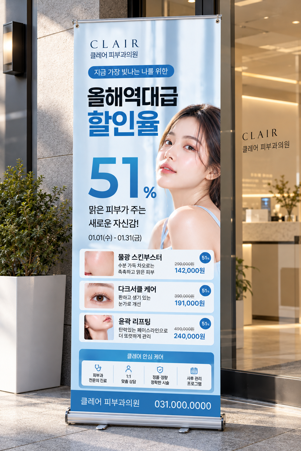 병원 할인 배너 이미지 3