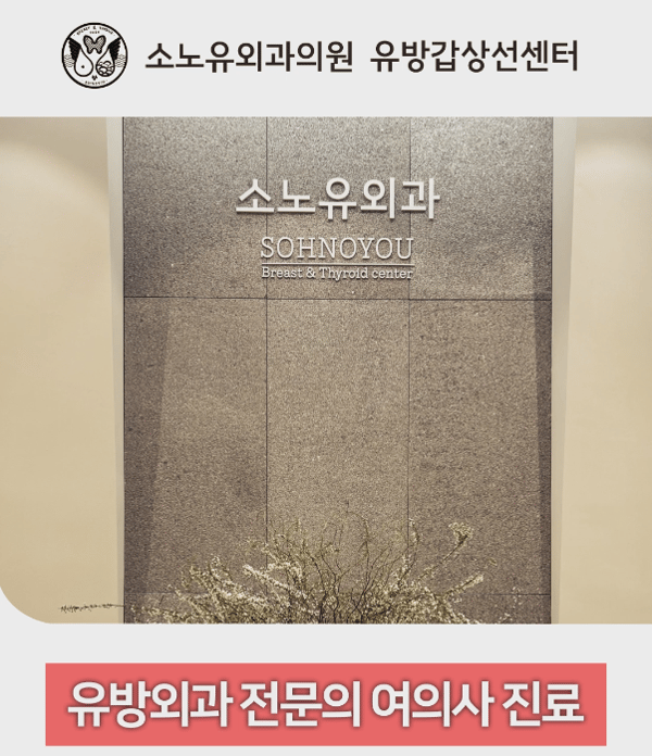 소노유외과 엘리베이터광고