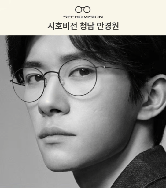 시호비전 청담점 엘리베이터광고